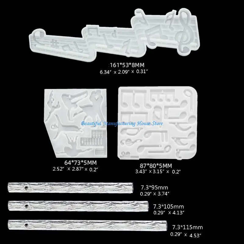E56A Chuông Gió Kết Hợp Note Chuông Gió Bộ Cửa Mặt Dây Quyến Rũ Ban Công Quà Tặng