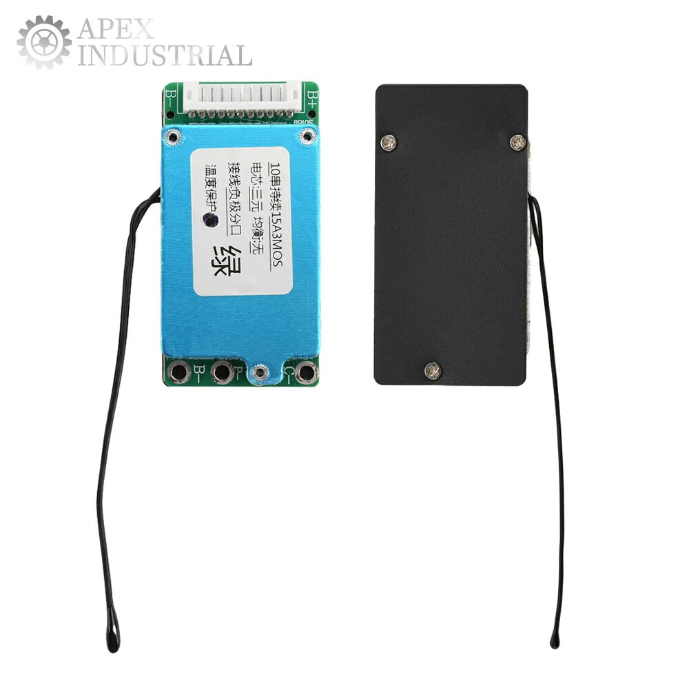 10S 36V 15A Li-ion Cell 18650 Battery Protection BMS PCB Board with Balance Function 36V for 10 Series Cell Li-ion Batteries