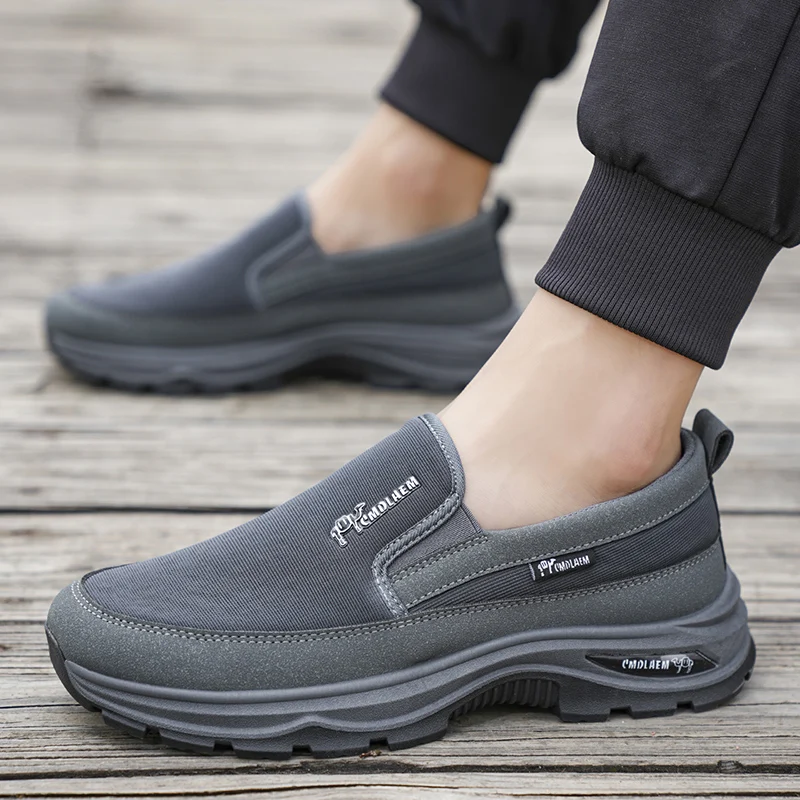 

Men's Casual Loafers Leather Handmade Driving Oxford Flat Shoes Slip on Comfortable Walking Shoe Business Work Shoes Ankle Boots