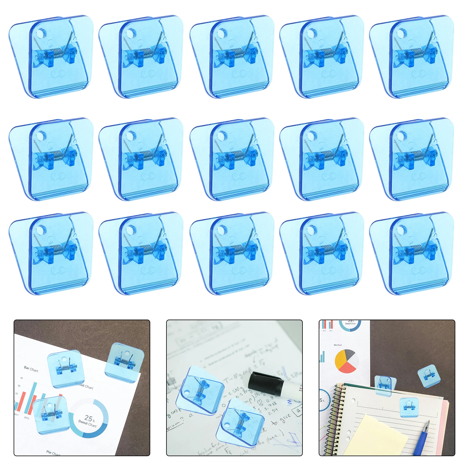 

20pcs Photo Small Picture Clips Binder Clips For Diy Crafts Home Decor Party Wedding Reusable Mini Clamps Bag