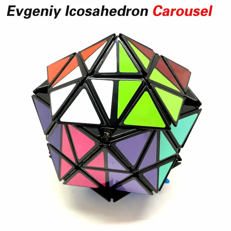 

Evgeniy Icosahedron Carousel Magic Cube Neo Professional Speed Twisty Puzzle Brain Teasers Educational Toys