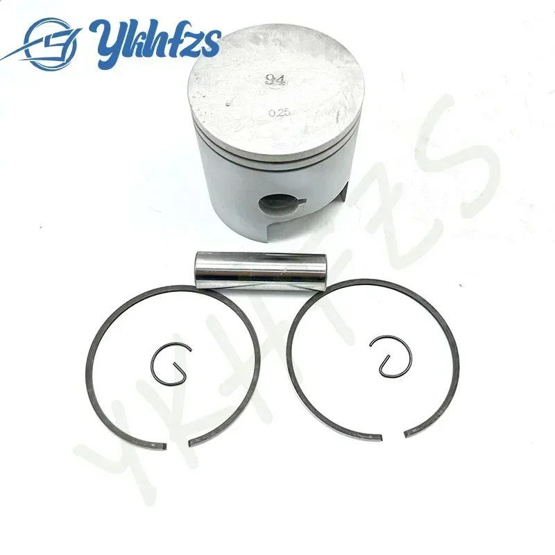 688-11635-00 Piston Kit (0.25Mm O/s) for Yamaha Parsun Outboard Motor 2T 85HP Rings +0.25MM Diameter82.25MM Boat accessories