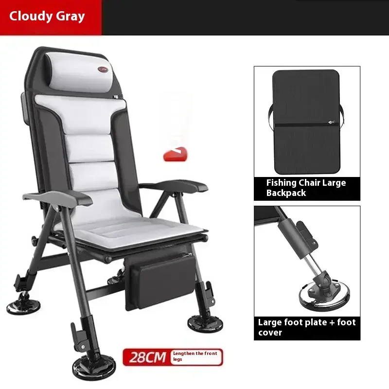 

Складные портативные стулья для рыбалки, вездеходные многофункциональные стулья для рыбалки с наживкой, кронштейн Nordic Banco De Pesca Entertainment