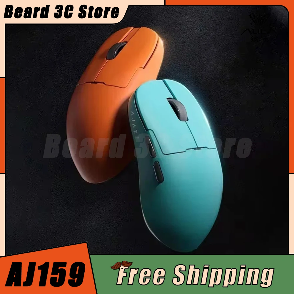 

AJAZZ AJ159 APEX/AJ159Pro Mouse 8K Three Mode Wireless Low Latency Gaming Mouse Charge Base 56g Lightweight Pc Gamer Accessories