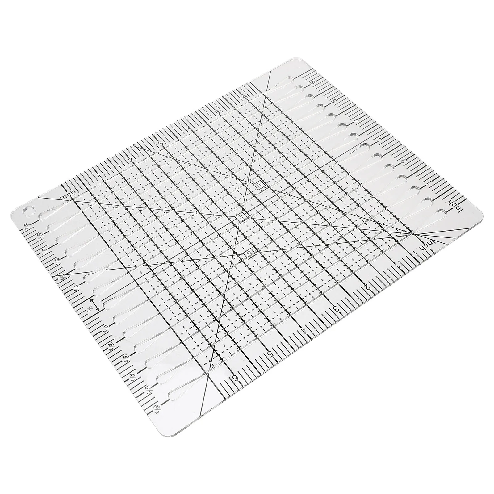 

Patchwork Cutting Ruler Quilting Templates Clear Durable Plastic Sewing DIY Tools for Clothing Design Patchwork Tailors