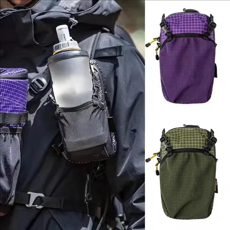 Bolsa de telefone HIKEMAN, bolsa de cintura para corrida ao ar livre, pacote de acessórios multifuncionais Dyneema, suporte tático para telefone para corrida