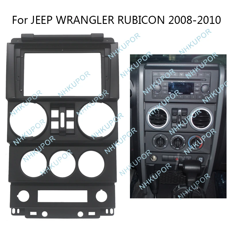 car-radio-frame-kit-for-jeep-wrangler-rubicon-2008-2009-2010-auto-stereo-install-fascia-trim-bezel-faceplate