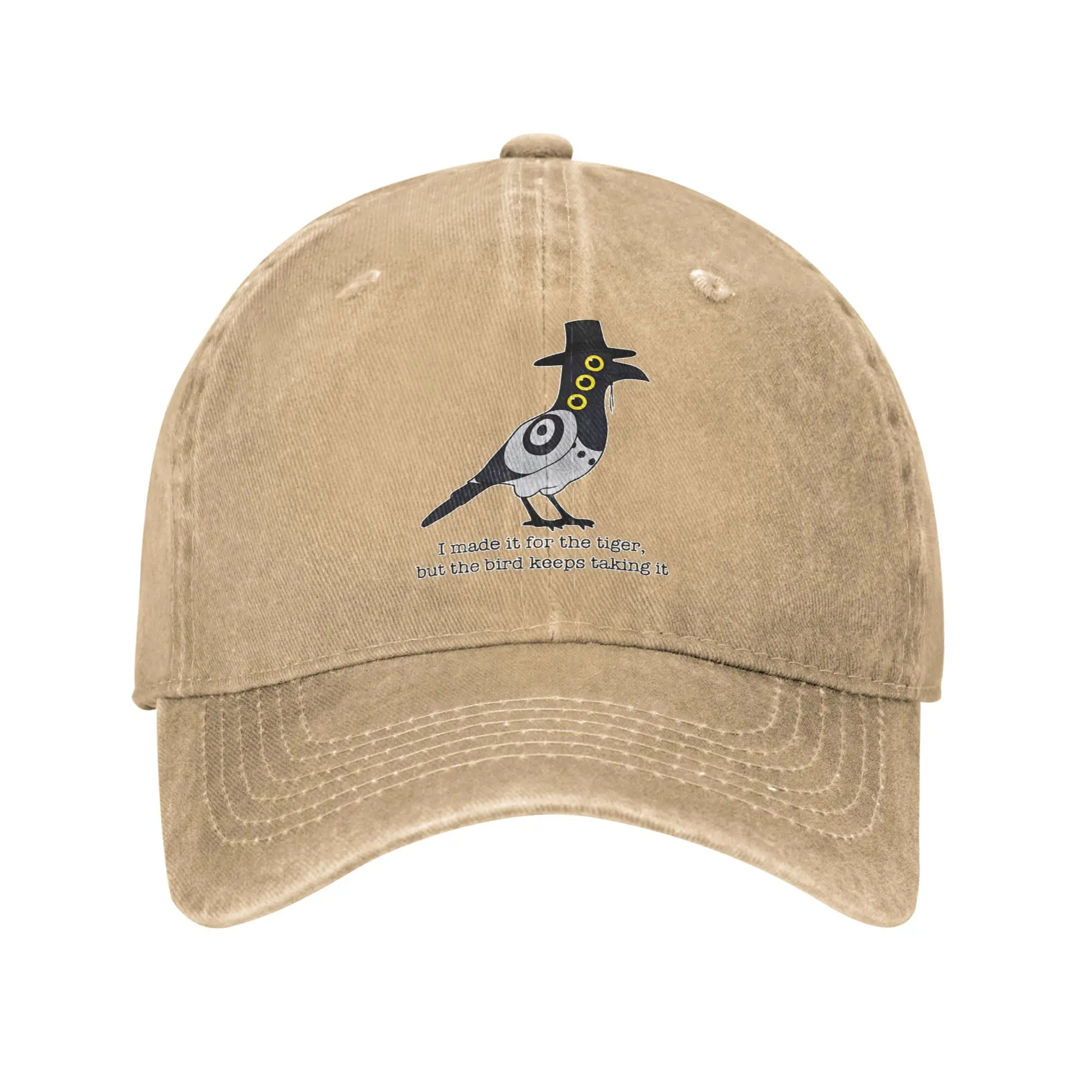 

KPop Demon Hunters Bird Unisex Baseball Cap Distressed Cotton Hats Cap Casual Outdoor Activities Adjustable Snapback Cap