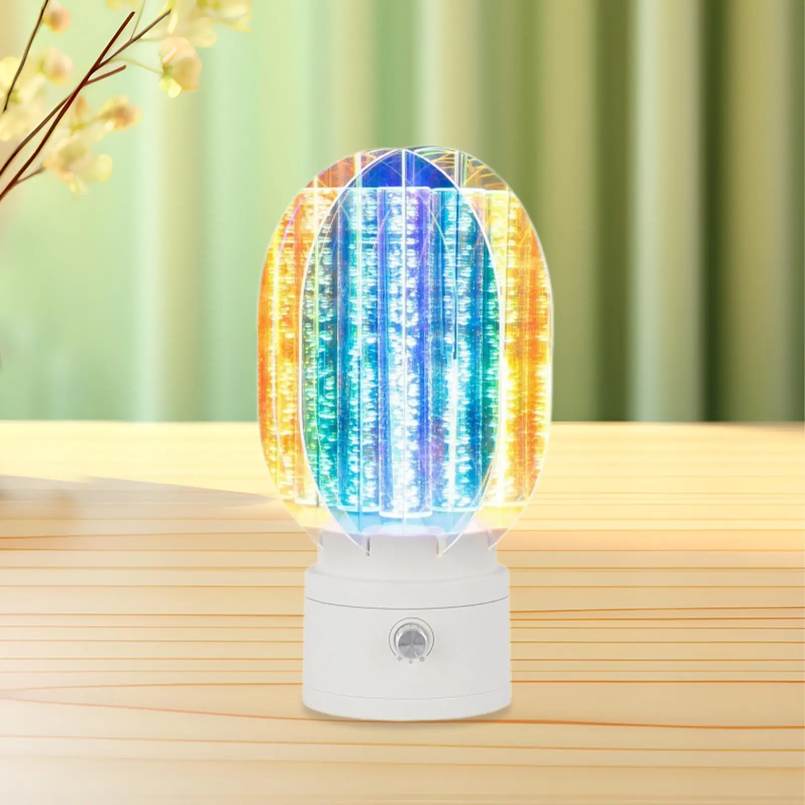 Aurora Night Lamp Rechargeable Nightlight Rotating for Party Gift Home Décor
