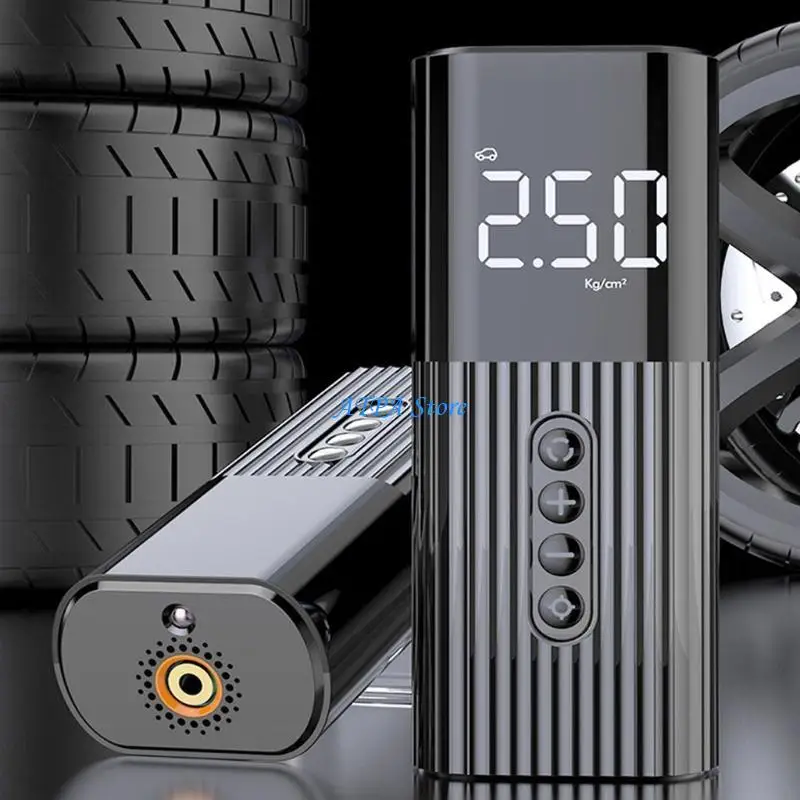 U13C Air Compressor Car Digital Display Tire Inflator Portable Electric Air Pump