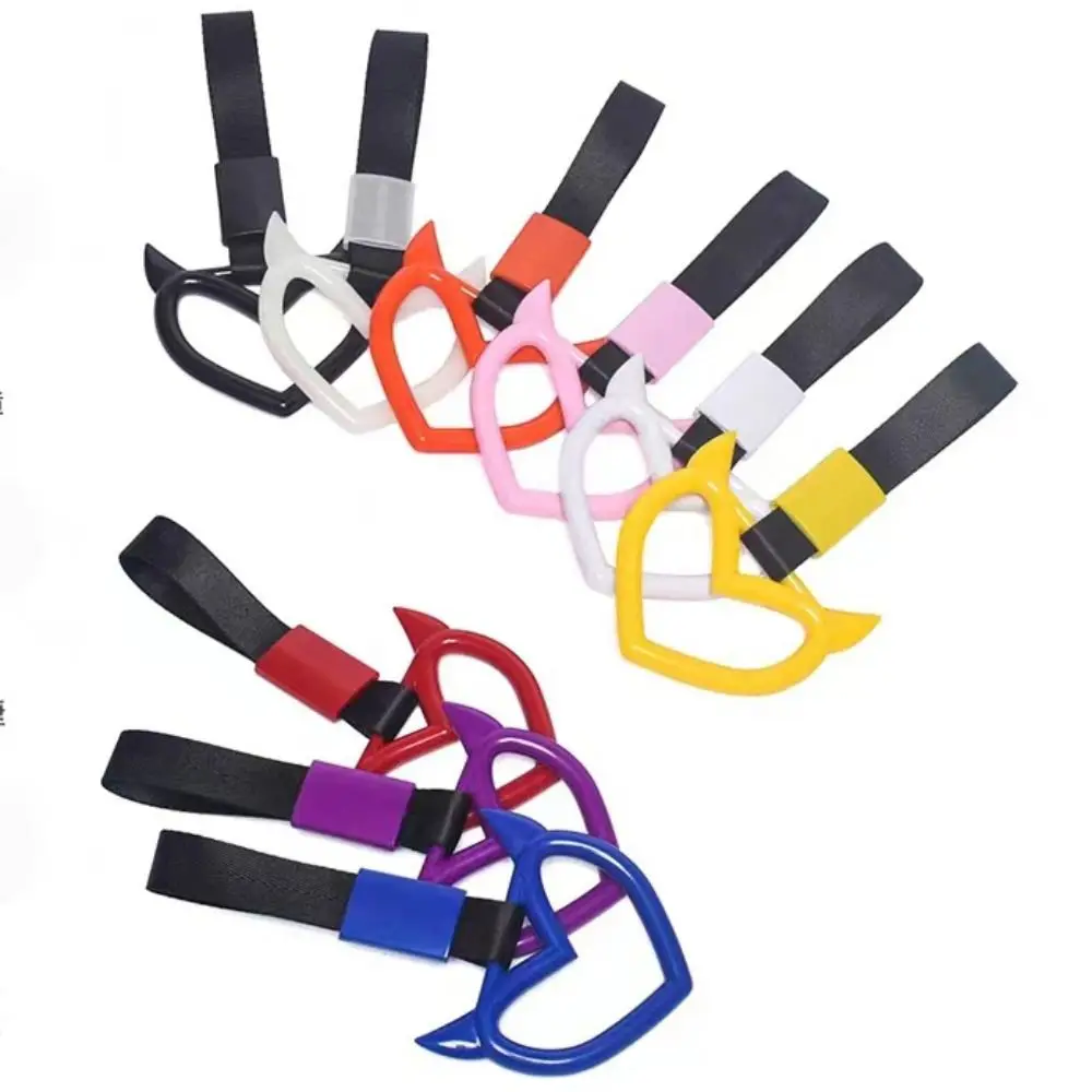 Женское кольцо с подвеской в виде сердца, автобуса