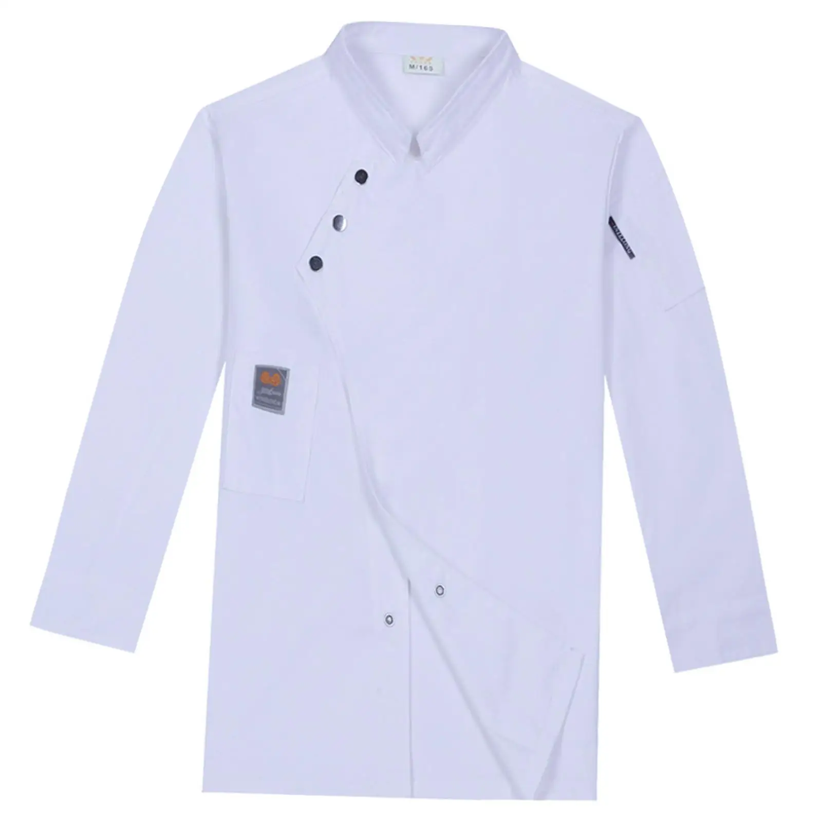 Manteau de Chef Cuiseur Unisexe, Manches sulf, Classique observateur avec Poche