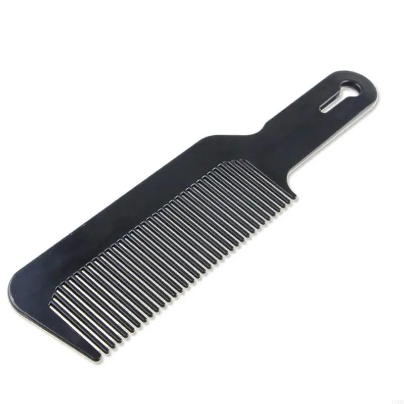 U0DE-peine cortapelos para peluquero, herramienta estilismo para cortar parte superior plana