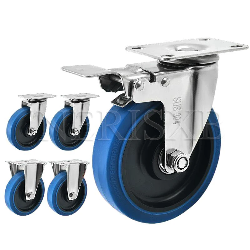 2pcs-heavy-duty-stainless-steel-304-caster-wheels-rust-proof-anti-corrosion-for-furniture-labs-hospitals-restaurants
