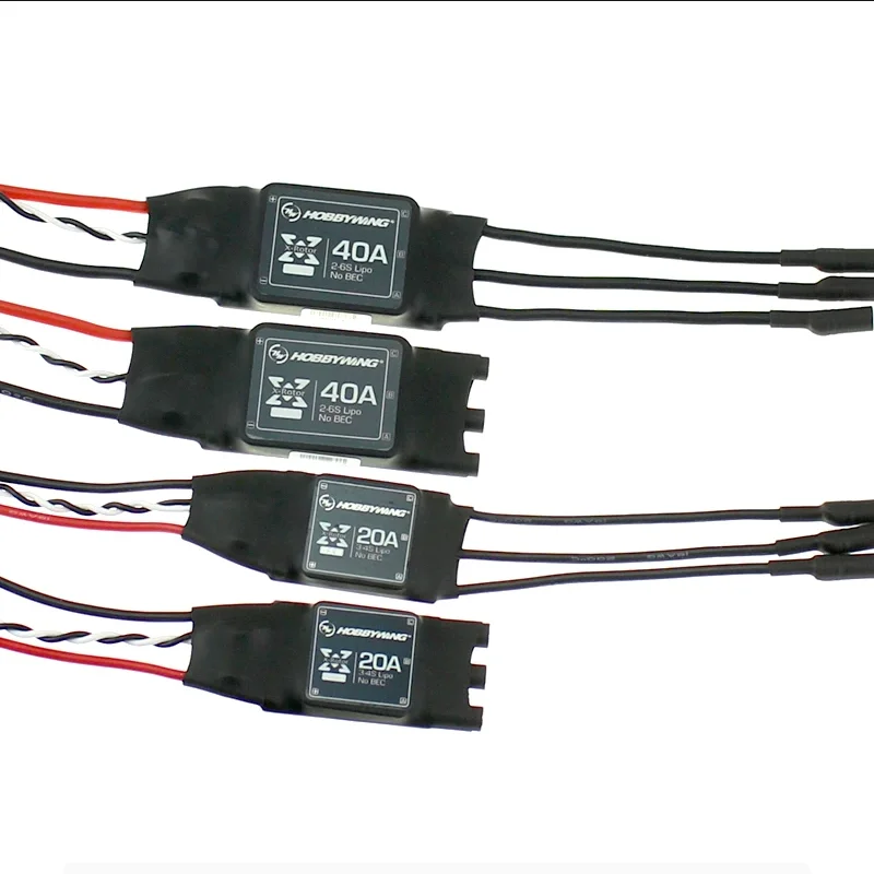 Hobbywing XRotor 20A 40A 50A 60A APAC Brushless ESC 2-6S For Believer UAV 1960mm RC 550-650 Quadcopter Hexacopter