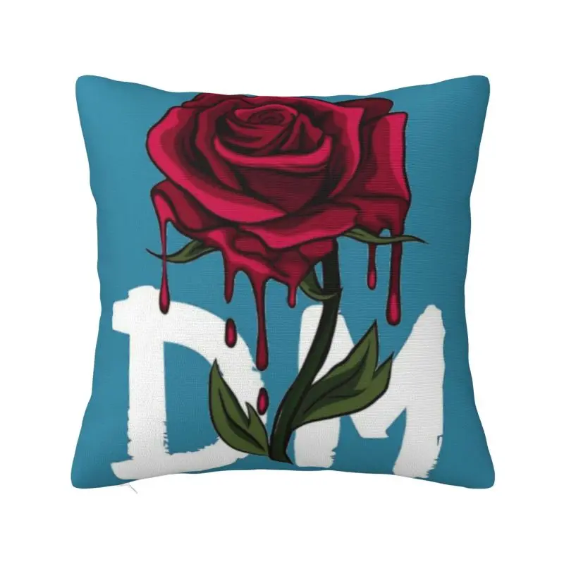

Custom Depeches Cool Mode Cushion Cover Print Music Square Throw Pillow Case for Car Pillowcase Home Decoration