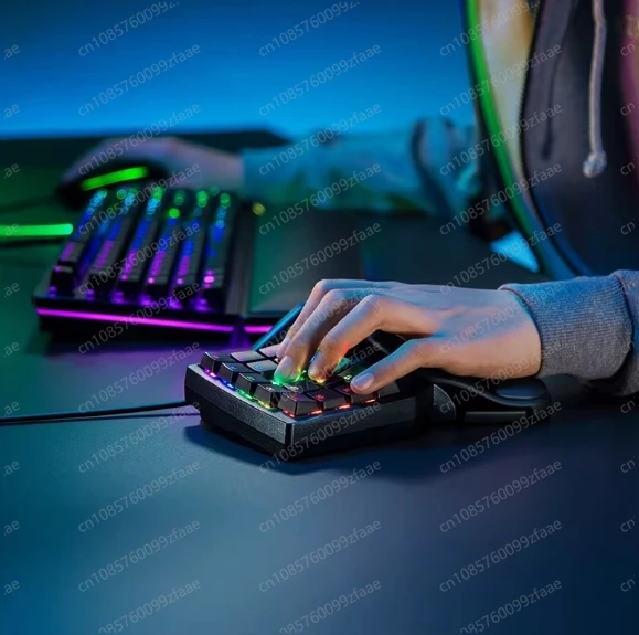لـ Razer Tartarus v2 Tartarus Scorpion v2 بيد واحدة لعبة محاكاة لوحة المفاتيح ضوء سيمفونية ميكانيكية #5