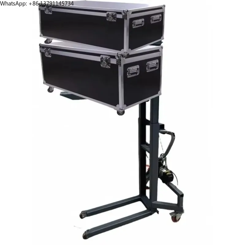 

Portable Lithium Battery Forklift Stacker Small Forklift 300kg Forklift Electric Pallet Stacker