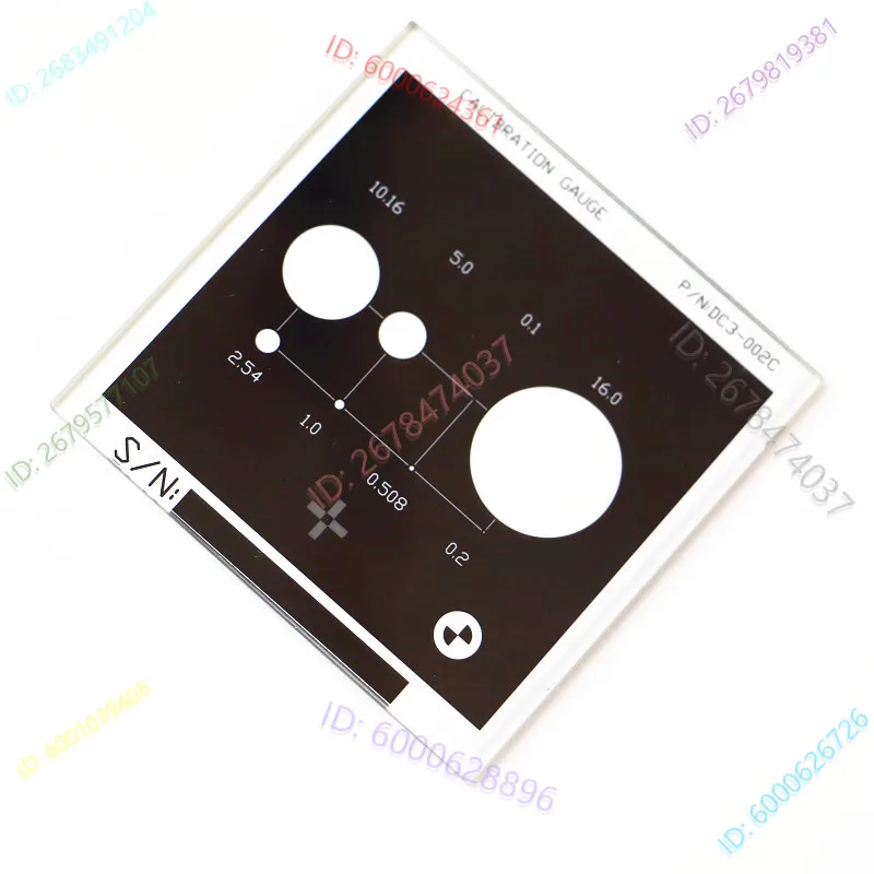 

Circular Calibration Plate Standard Plate 3D Scanner Calibration Plate 63X63MM