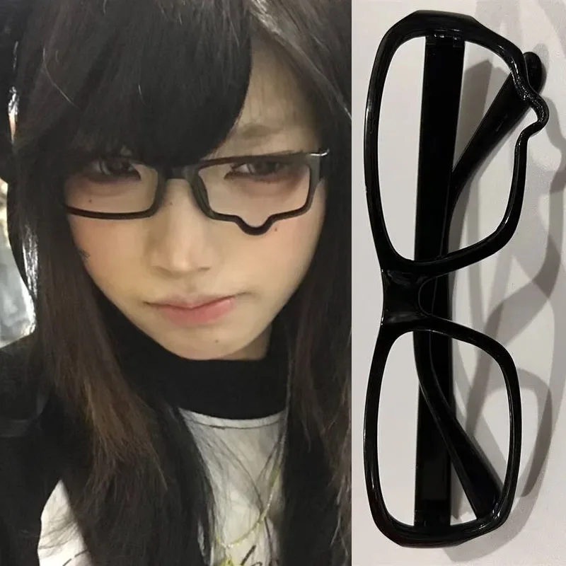 

Anime Cosplay Glasses Retro Subculture Y2K Crying Tears Frame Unisex Eyewear for Halloween Birthday Party fashion Eyes Accessory