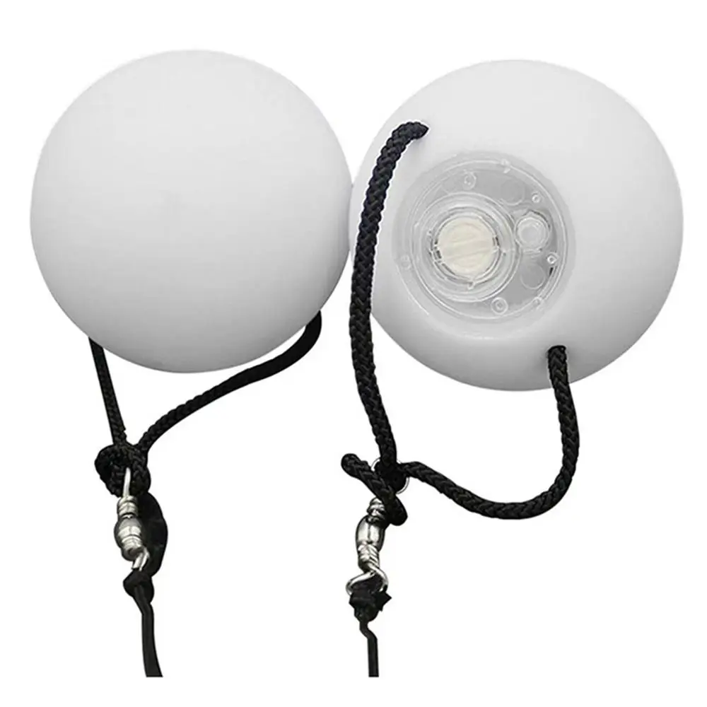 Светящиеся LED-шары POI для декора сада, портативные, RGB, водонепроницаемые, растягивающиеся, для выступлений, рождественские