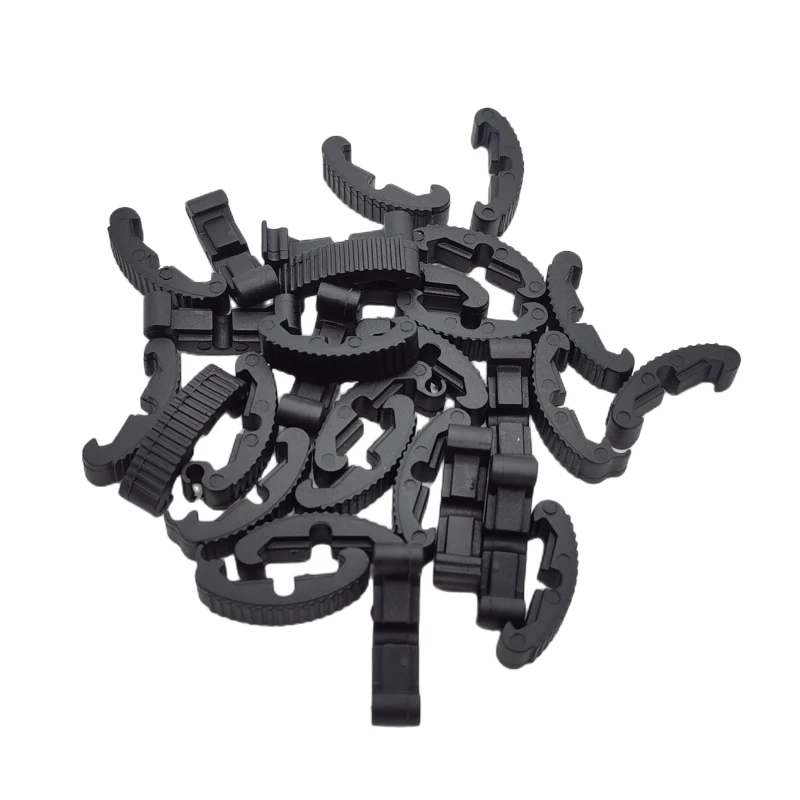 

Nylon 30PCS/Kit IndexClips Rail Cover Kit Fit 20mm Picatinny Rail Hunting Rifle AR15 M4