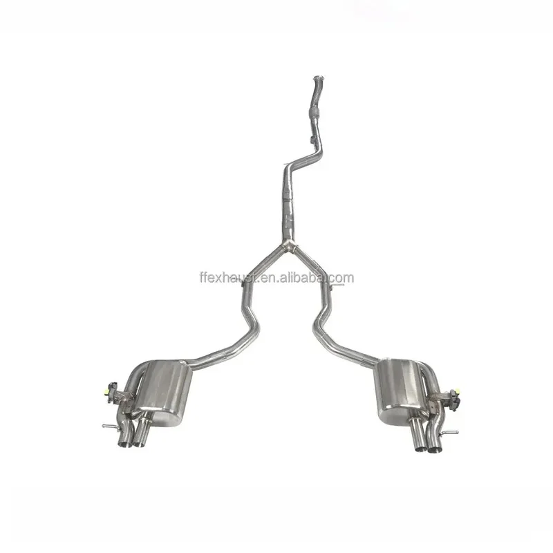 Stainless Steel Catback Exhaust System for Mercedes CLE53 AMG M256 3.0T Racing Mid Pipe Muffler Valvetronic Performance Upgrade