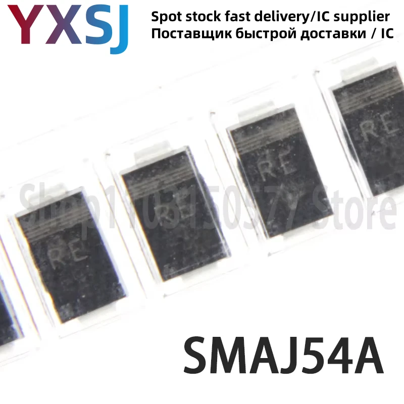 50piece SMAJ54A P6SMAJ54A  DO-214AC