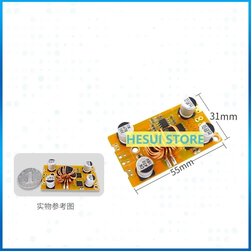DC-DC Power Module 8~28V/9V 12V/24V to 3.3V 5V /8A 10A Synchronous rectification step-down