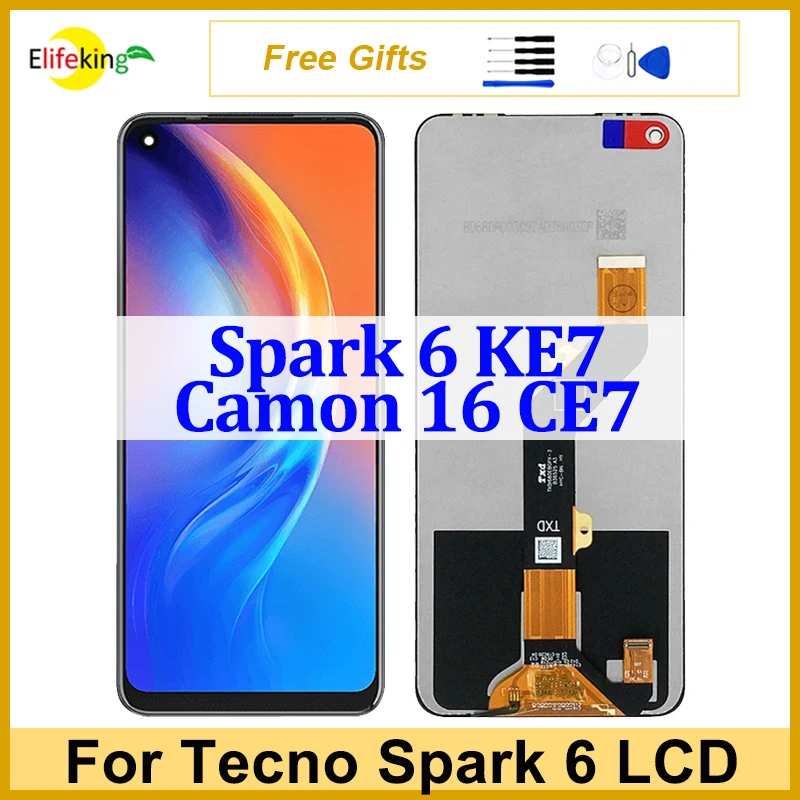 توصيل شاشة LCD KE7 لجهاز Tecno Spark 6: تقييم ونصائح للاستخدام الفعّال