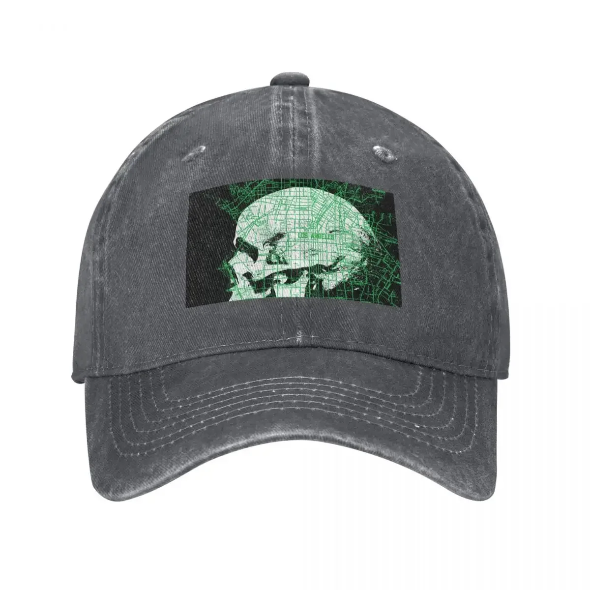 Repo Man LA Map Baseball Cap western Hat Beach Outing Women's Golf Clothing Men's