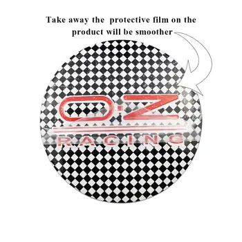 Pro OZ Racing pro Volkswagen Mercedes-Benz Jaguar Alfa Romeo Ford Renault Lotus Suzuki Samolepky na střed kola, odznak, krytka, auto 12 nejlepší prodej Krytka středu kola pro Renault - №9