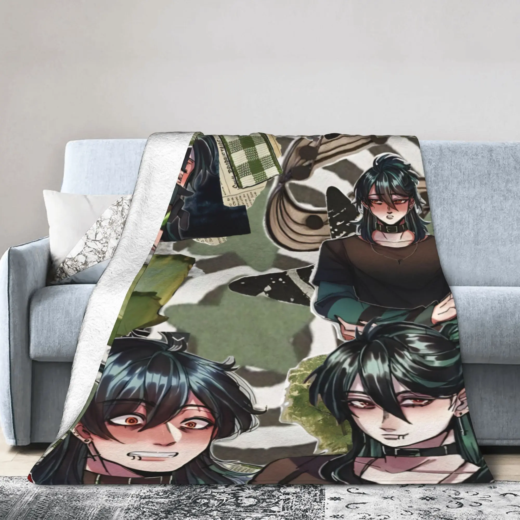 New Arrival The Kid At The Back Blankets Soft Fleece  Comfortable Throw Blanket Machine Washable