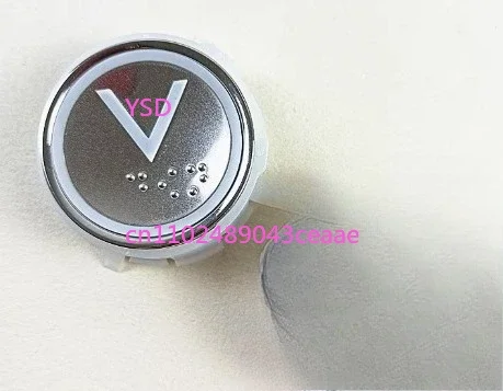 Elevator Push Button HD60 1 Red Light Arrow UP DOWN 5PCS UP + 5PCS DOWN for Hyundai STVF9 Lift LOP Parts
