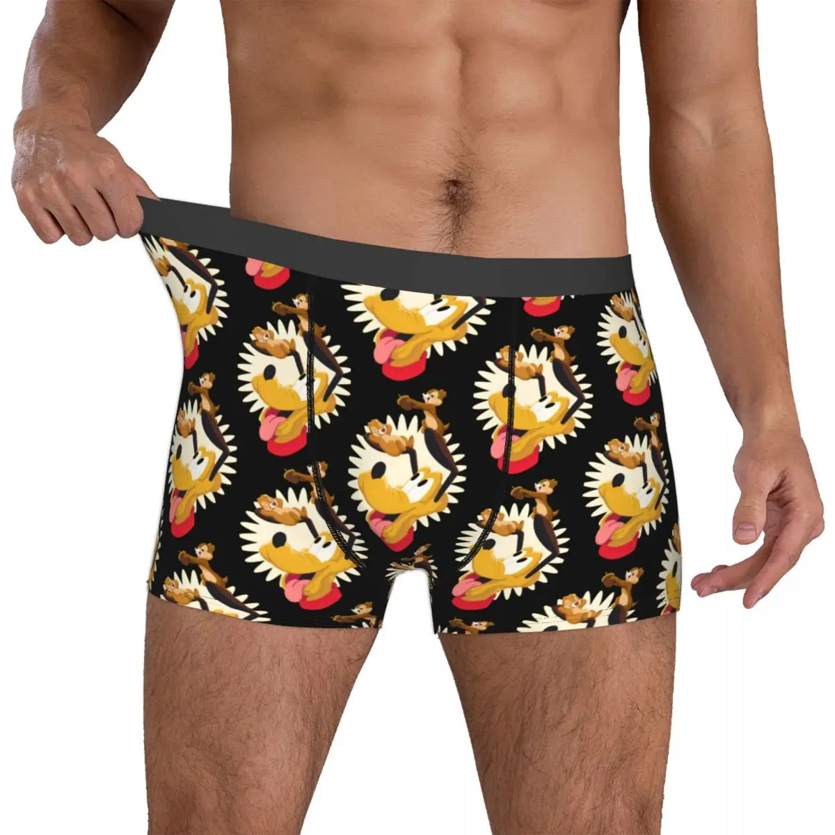 

Custom P-Plutoes Boxer Shorts For Homme 3D Print Cartoon Underwear Panties Briefs Soft Underpants