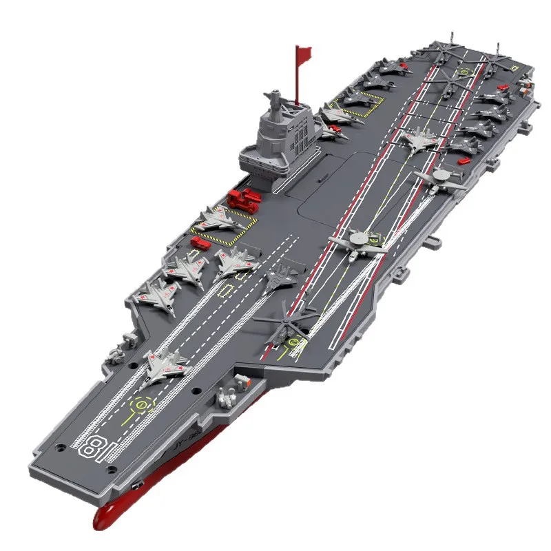 

Mini RC Ship Aircraft Carrier Military Model Remote Control Boat 2.4G Electronic Wireless RC Warship Toys for Kids usb charge