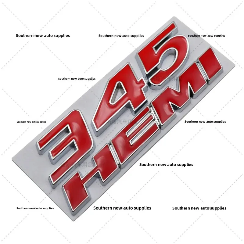 ملصق معدني لدودج 345 HEMI تعديل التسمية RAM 1500 2500 شاحنة بيك اب ملصق سيارة ملصق مائي صنع في الصين