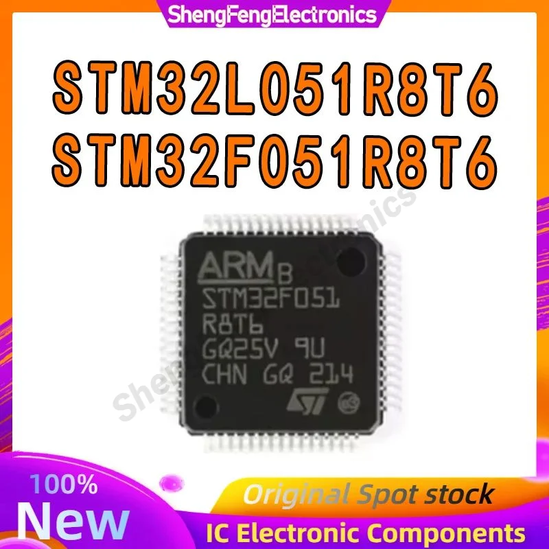 Microplaqueta de IC MCU, STM32F051R8T6, STM32L051R8, STM32L051R8, STM32F051R, STM32L051R, STM32L051, STM32F, STM32L, STM32, IC