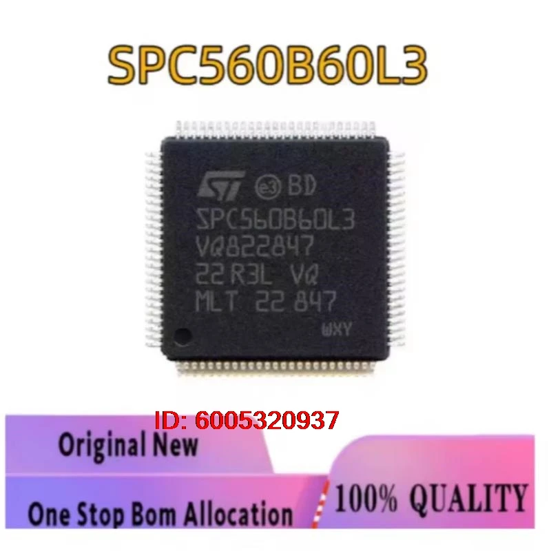 1PCS New Original  SPC560B60L3 QFP-100 SPC560P50L3 QFP-100 SPC560B60L5 QFP-144 SPC560B60L7 QFP-176