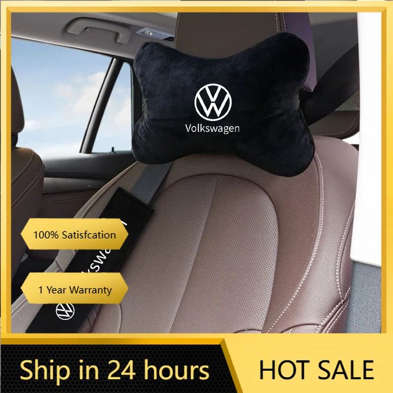 

Колпаки ступицы, мягкие автомобильные ремни безопасности, наплечники, безопасный подголовник, подушка для шеи, костюм для VW Volkswagen Golf Polo Passat Jetta passatTouran