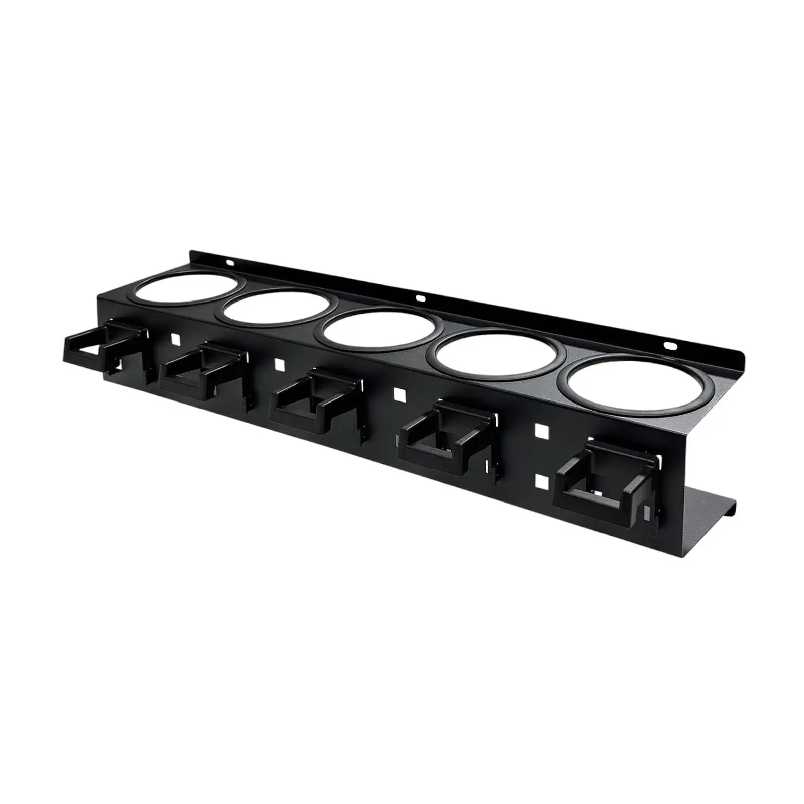 Spray Bottle Rack Holder Cleaning Supply Hanger Tool Stand Stylish Simple Installation Multi Functional with Hooks for Garage