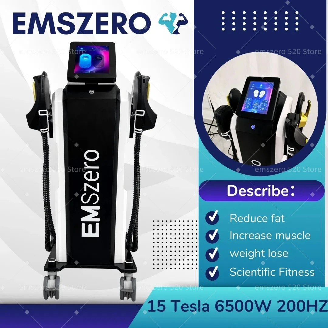 

Advanced EMSZERO 15 Tesla RF Body Slimming Machine 6500W Electromagnetic Fat Reduction & Muscle Stimulation for Professional Use