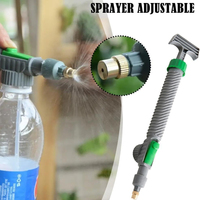 1-10PCS Manual High Pressure Air Pump Sprayer Adjustable Drink Bottle Spray Head Garden Watering Tool Sprayer Agriculture Tools
