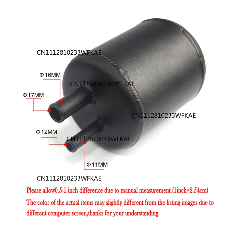 Black Jdm ALUMINUM RACING POWER STEERING FLUID RESERVOIR Tank CLAMPS MR-oil Tank
