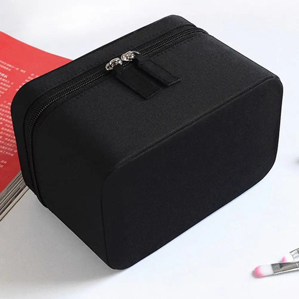 

1 шт. портативная сумка-органайзер для путешествий, большая вместительная водонепроницаемая косметичка для косметики и аксессуаров