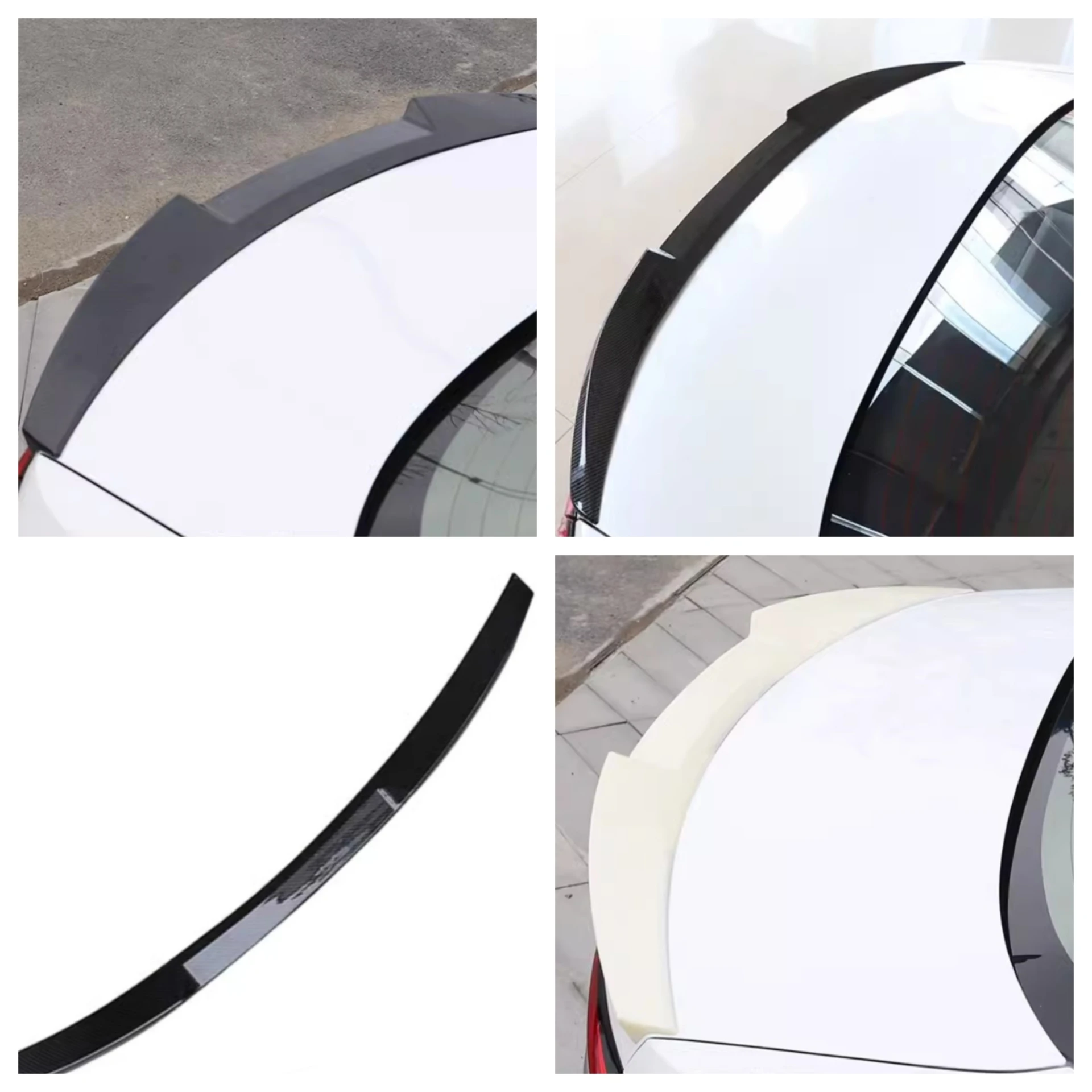 Body Kit Unpainted Tail Wing for Toyota Corolla Levin 14-22 Carbon Fiber Top Wing Convert Sport New Style Car Accessories