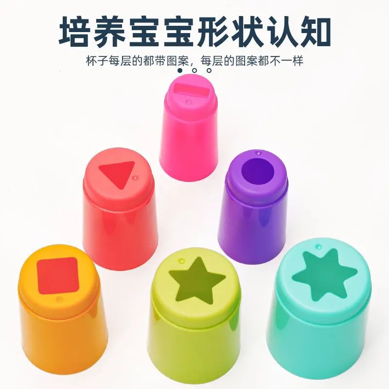 Anéis de plástico + torre de arco-íris crianças anel lance cabine carnaval quintal esportes ao ar livre brinquedos jogando velocidade agilidade jogos de treinamento