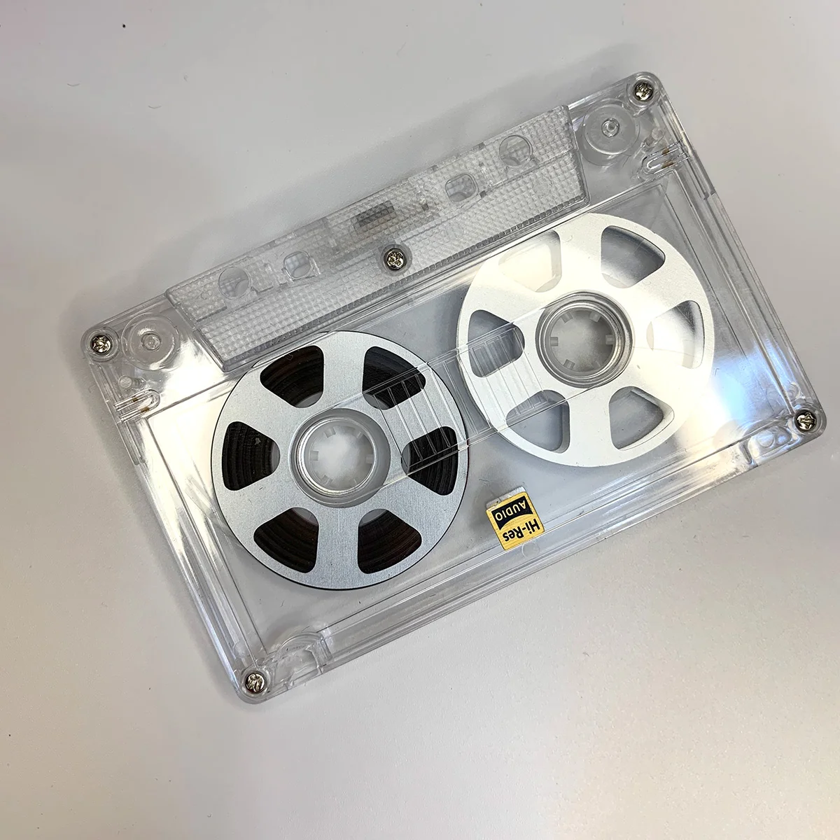 Retro Reel-to-Reel-Kassette, beidseitig beschichtetes Metall, 50 Minuten, leeres Kassettenband für Walkman-Aufnahmen (mit 50-minütigem Band) – Detail 6