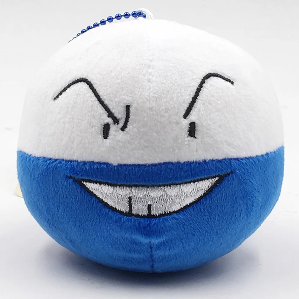 TAKARA TOMY Pokemon LEGENDS Z-A Blue Electrode Ball 4 inches Plush Toy Cartoon Game Stuffed Animal Teddy Doll