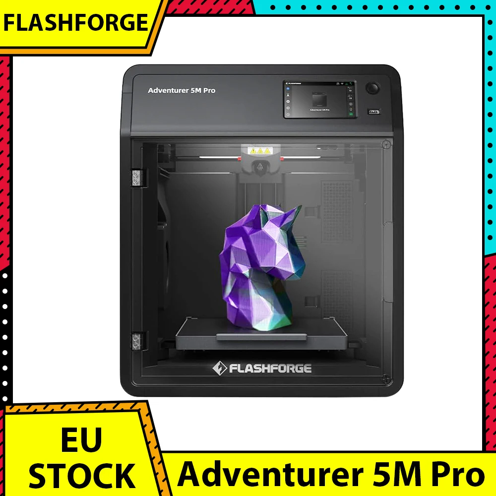 مراجعة شاملة لطابعة 3D Flashforge Adventurer 5M Pro: الأداء، التحكم، والابتكار في الطباعة ثلاثية الأبعاد